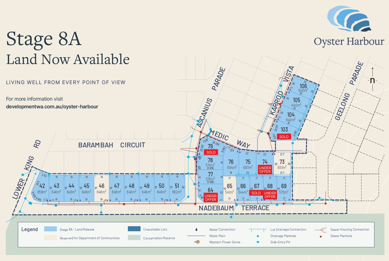 [Land for Sale] Oyster Harbour Estate, Head OpenLot